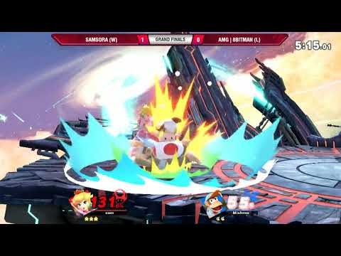 VS Weekly 12/13/18 - Grand Finals - Samsora (Peach) vs AMG | 8BitMan (ROB) - Smash Ultimate
