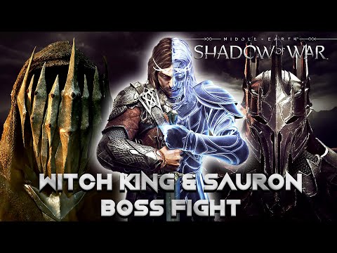 Talion Destroyed Sauron and Witch King: Shadow of War Final Boss Fight
