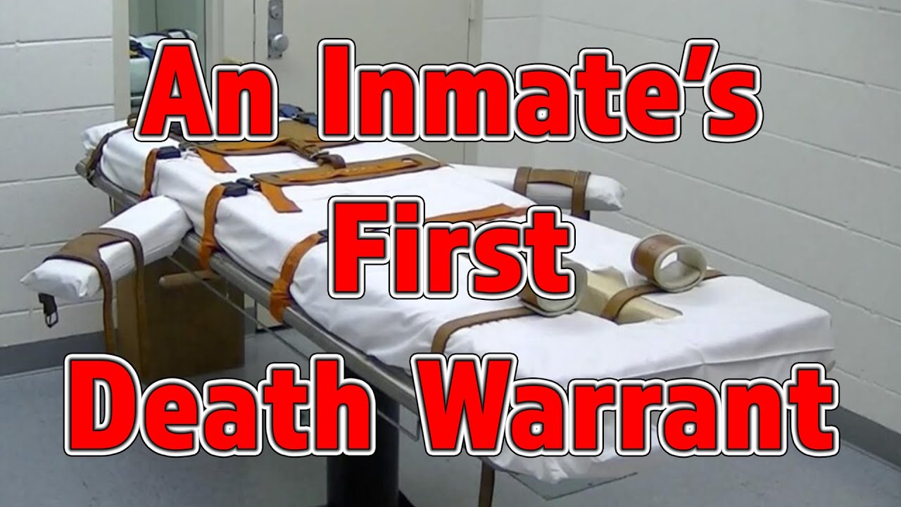 An Inmate's First Death Warrant