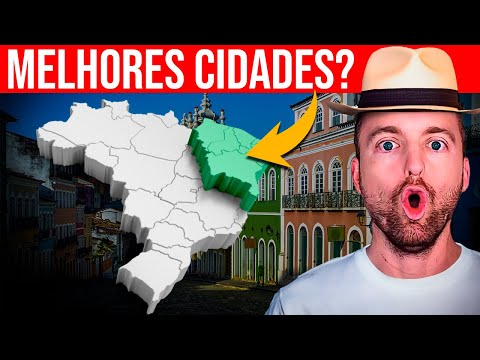 GRINGO fica de BOCA ABERTA com as 10 MELHORES CIDADES DO NORDESTE PARA MORAR