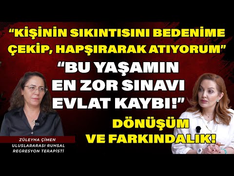 "KİŞİNİN SIKINTISINI BEDENİME ÇEKİP, HAPŞIRARAK ATIYORUM!" | Züleyha Çimen