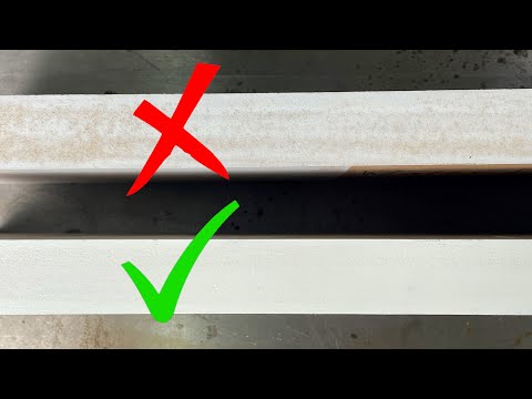 The Secret To Painting Raw Wood and MDF!