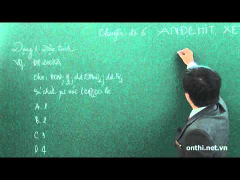 Bài 6-Andehit Xeton