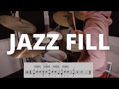 Try This SUBTLE Jazz Swing Drum Fill - Quick Drum Lesson