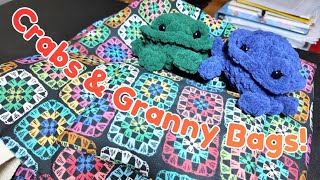 VLOG | Crabs & Granny Bags 🧶🦀