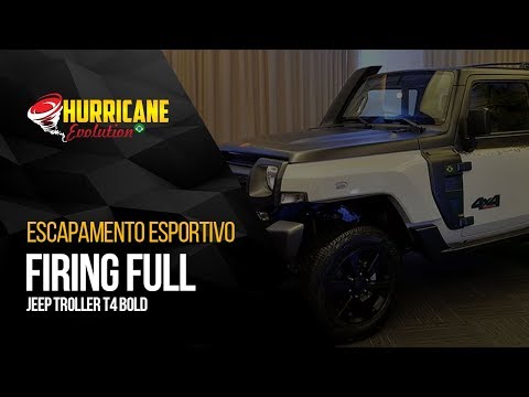 Thumbnail for (PRÉVIA) JEEP TROLLER T4 BOLD COM ESCAPAMENTO HURRICANE EVOLUTION FULL by Troller T4