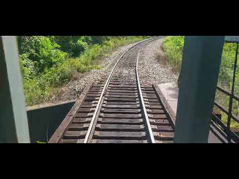 Hard Tamping a Turnout plus a Track Ride on the Ballast Car