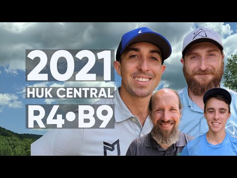 2021 Huk Central • Rnd 4 • Back 9 • Michael Johansen • Paul McBeth • Chris Dickerson • Evan Smith