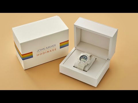 Unboxing Casio G-Shock Ref. 6900-PT80 by John Mayer from Hodinkee Shop