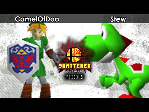 Smash 64: CamelOfDoo (Link) V MIGHTY | Stew (Yoshi) - Shattered 86 Tournament SSB64