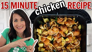 Quick and EASY 15 Minute AIR FRYER Hibachi Style CHICKEN with Yum Yum Sauce