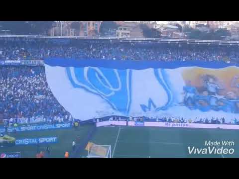 "ESCUELA MUSICAL EMBAJADORA-LOCOS DE LA CABEZA" Barra: Comandos Azules • Club: Millonarios