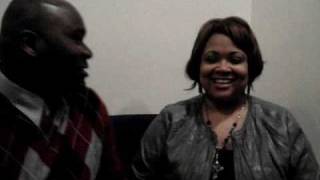 Bridgette Campbell-Croft with Larry W. Robinson singing LIVE on the Spot in Atlanta, GA!