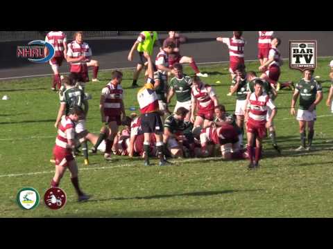 2015 NHRU Round 3 Catch up Premier 2 Highlights - Merewether Carlton v University