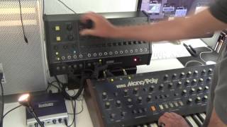 Video thumbnail for Korg Mono/Poly  SQ-10 Analog Sequencer by Alwin Van der Linde