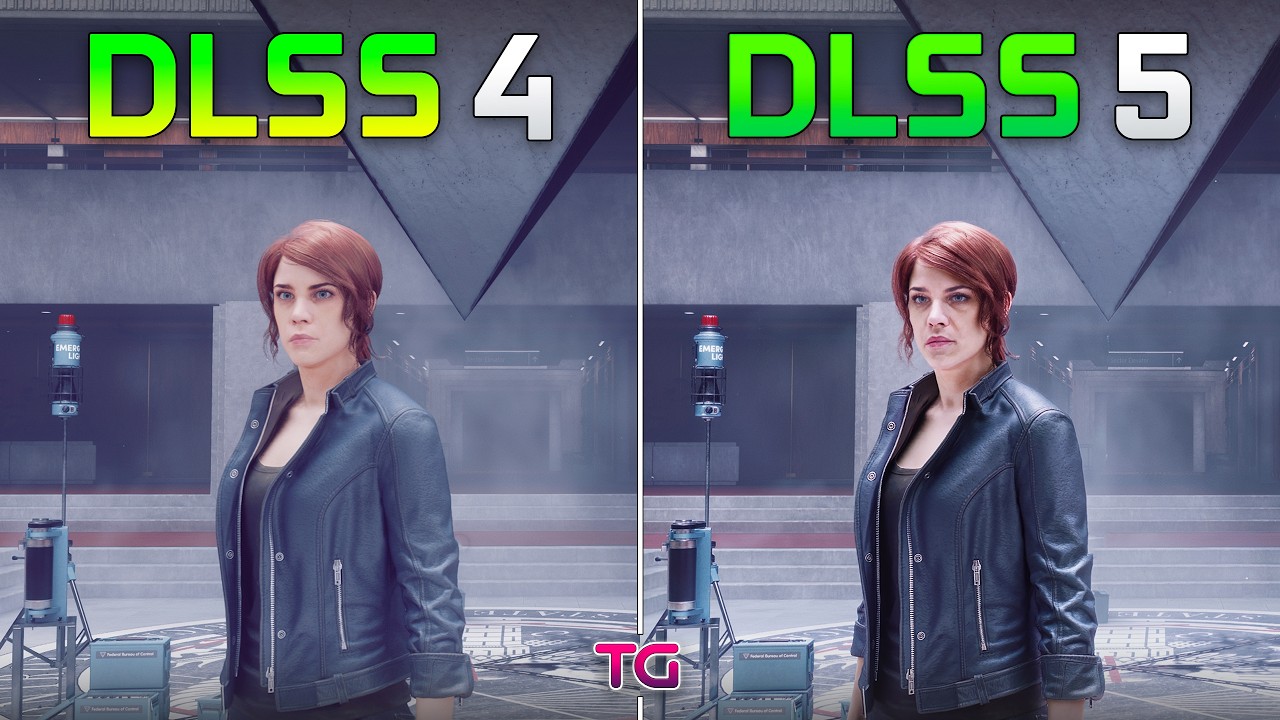 DLSS 5 : ON vs OFF in Control - Graphics & Performance Comparison