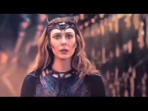 Wanda in mirror dimension scene.