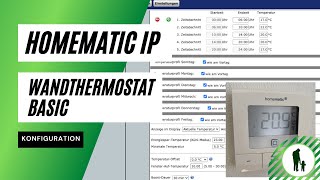 In wenigen Schritten zur smarten Heizungssteuerung | Homematic IP Wandthermostat basic