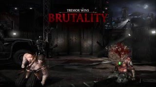 Mortal Kombat X - Tremor: Rock Head (Crush) Brutality