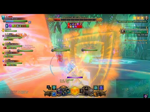 Neverwinter Justicar - Tanking Master Demonweb Pits Without Safety Net - No Pally Heal