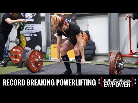 Emily Lloyd Whittington Powerlifting | BPU/ABPU Qualifier 31/03/2018 | 4 x New British Records