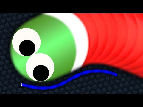 Slither.io Best Tiny Snake Trolling Giant Snakes - Epic Slitherio Gameplay