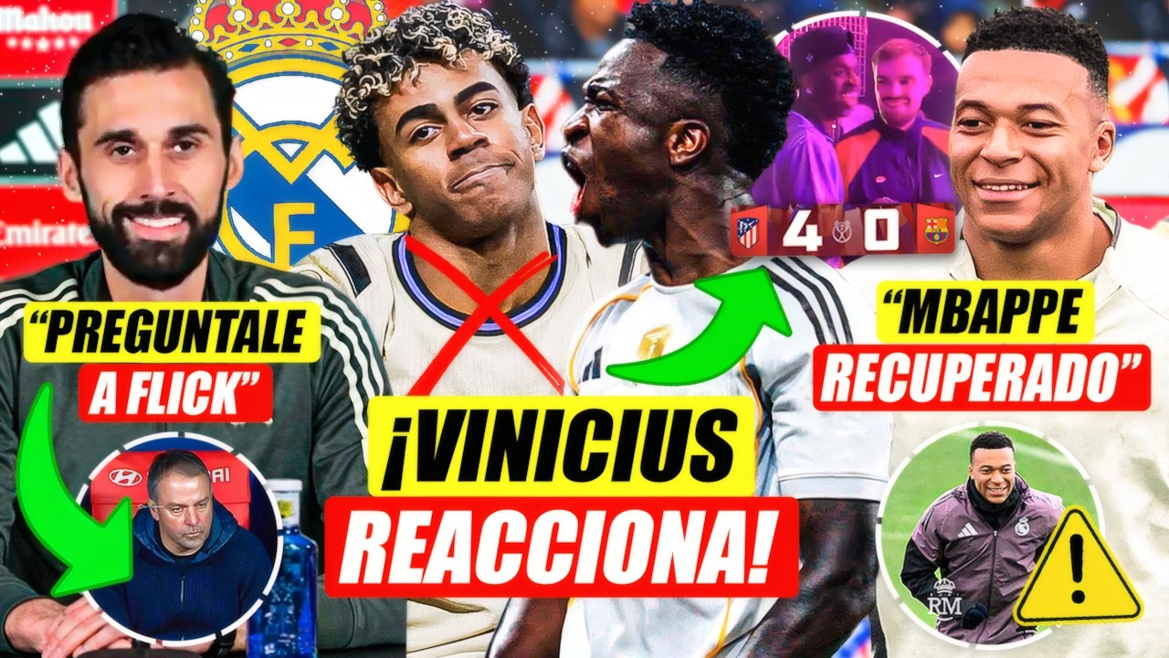 💣 ARBELOA RESPONDE Y RETRATA A FLICK | ¡VINI SE ENTERA DE LA CRUEL DERROTA DEL BARCELONA POR IBAI!