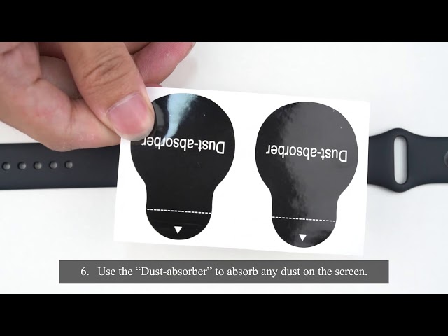 Vídeo relacionado con TOCOL 6 Piezas Protector de Pantalla para Apple Watch Series 9/8/7 45mm, Resistente a los Arañazos, Sin Burbujas, HD Transparente, Protector de pantalla TPU Flexible de Cobertura Total