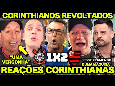 VAMOS RIR ! BENJA REVOLTADO e NETO PERDEU a LINHA após CORINTHIANS 1 X 2 FLAMENGO