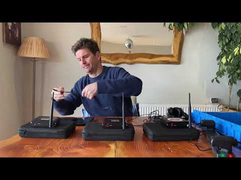 Silent Disco Newquay hire set up