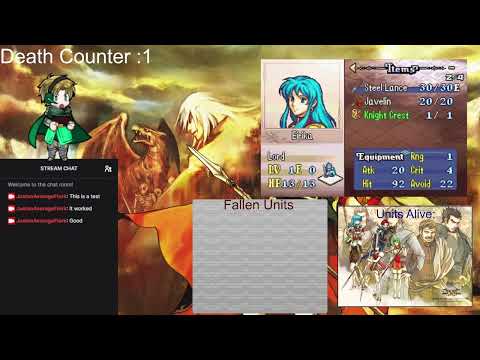Fire Emblem 8: The Sacred Stones Randomizer VOD #1!