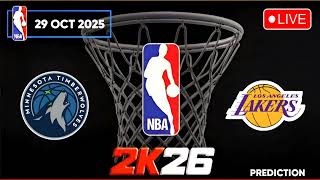 Minnesota Timberwolves VS Los Angeles Lakers | NBA Match Prediction | NBA Today Picks