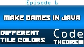 Make Games in Java - Episode 6 - Different Colored Tiles