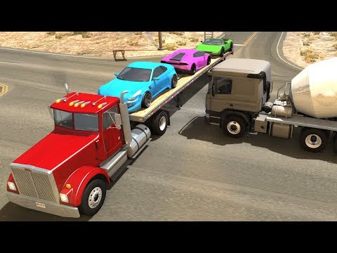 Extreme Side Impact Crashes #5 - BeamNG DRIVE