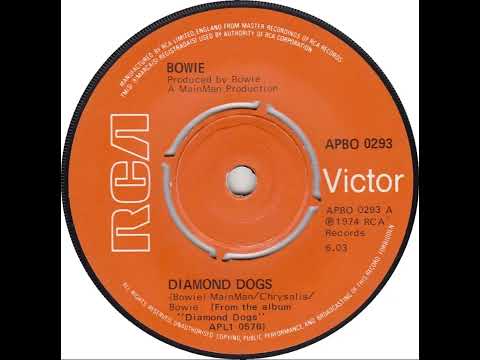 UK New Entry 1974 (132) David Bowie - Diamond Dogs