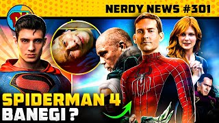 Spiderman 4 Update, Superman Movie Major Reveal, The Leader in Captain America 4 | Nerdy News #301