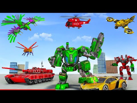Multi Robot Transform game – Tank Robot Car Games Gameplay #4  - Brave Jackals Gameplay