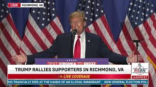 FULL SPEECH: Trump Holds a Get Out The Vote Rally in Richmond, VA - 3/2/24