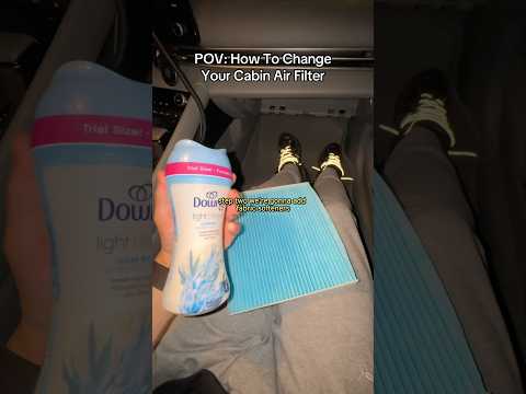 How To Change Out Cabin Air Filter