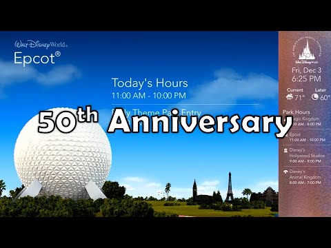 Walt Disney World Resort TV - 50th Anniversary Version (1 loop)