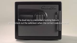 How to Open a Sentry®Safe Basic Electronic Lock and Dual Key Fire Safe