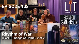 thumbnail for episode 103 Rhythm of War Part 3 Stormlight Archive Book 4 By Brandon Sanderson Discussion 2
