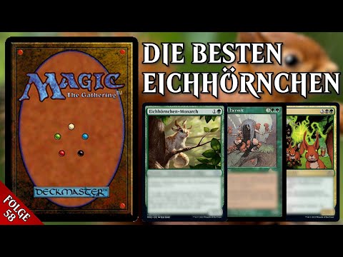 MTG The Best Squirrels | Magic the Gathering German | Squirrel Deck | Trader | Commander 2023