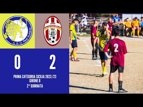 Real Suttano - Empedoclina 0-2 | MATCHDAY 2 Prima Categoria Sicilia 2022/23