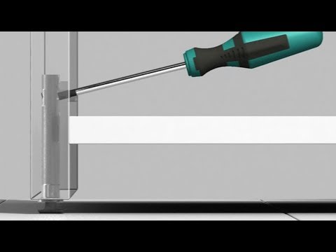 Опора REKORD H=65мм торцевая/Ø12мм L68мм/рег. отверстие 52мм/150кг