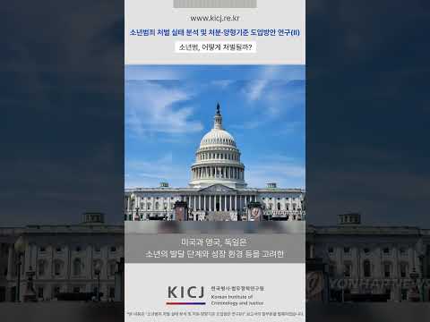 소년범 처벌, 어떤 기준으로 결정될까? | 2025 연구보고서