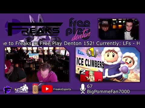 Freaks Denton 152 Singles LF - Grapezard X (Pokemon Trainer) vs ICeless (Ice Climbers) - SSBU