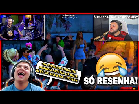 🤭MC PAULINHO the LOKO, MC SAFADASSO, MC RED | Look at their IMPROVISATION | RHYME-Gta Rp| 😂