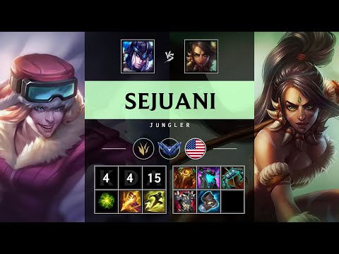 Sejuani Jungle vs Nidalee - NA Diamond Patch 25.21