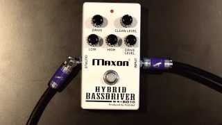 Video thumbnail for Maxon BD10 Bass Driver Demo by Godlyke Inc.